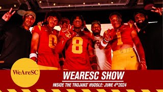 Inside the Trojans Huddle Recruiting weekend USC scheduling and Ten Questions [upl. by Seleta]