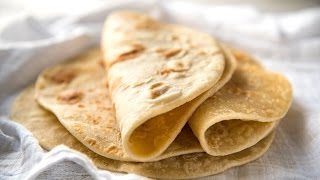 Easy Soft Flatbread No Yeast [upl. by Longerich]