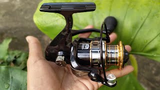 Fishing Reel HE 1000  Reel Pancing Metal HE 1000 [upl. by Ahsenek]