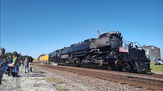 Union Pacific Big Boy 4014 southbound at St Anne Illinois on September 9 2024 [upl. by Doxia]