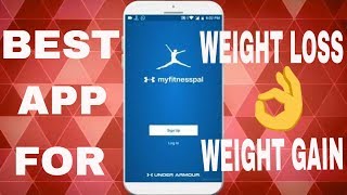 BEST APP FOR WEIGHT LOSS MYFITNESSPAL IN HINDI [upl. by Latyrc]