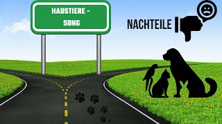 Haustiere Nachteile  LIED B1 Niveau [upl. by Ymled]