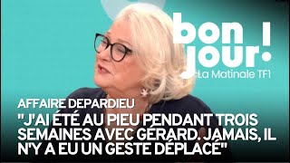 quotJai été au pieu pendant 3 semaines avec Gérard Depardieu Jamais il ny a eu un geste déplacéquot [upl. by Musetta661]