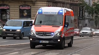 Prague Meditrans ambulance 156 responding  Praha Meditrans RZP 156 CZ  2962020 [upl. by Guadalupe]