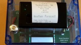 WiFi Thermal Receipt Printer  Revision 1 [upl. by Tinor]