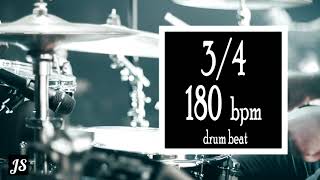 180 Bpm  34 Drum Beat [upl. by Dahlia]