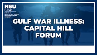 Capitol Hill Gulf War Illness Forum [upl. by Nwahsuq]