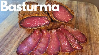 Armenian Cured Beef  Basturma  Gourmet Woodsman [upl. by Hildegarde]