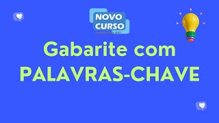 CONCURSOS BANCÁRIOS  GABARITE UTILIZANDO PALAVRASCHAVE [upl. by Yemirej850]