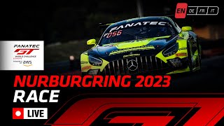 LIVE  Main Race  Nürburgring  Fanatec GT World Challenge Europe Powered by AWS English [upl. by Meeka]