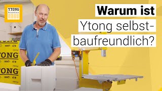 Frag Ytong Bausatzhaus Warum ist Ytong selbstbaufreundlich und wie werden die Steine verarbeitet [upl. by Alonzo]