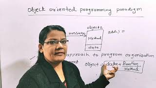 Object Oriented Programming Paradigm JAVAHindi [upl. by Arannahs192]