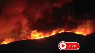 🔴 LIVE Airport Fire In Trabuco Canyon California Wildfire [upl. by Onoitna]