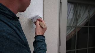 Cut Ins  Painting Stucco Trim [upl. by Helge]