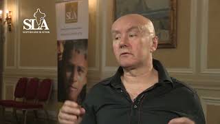 Irvine Welsh Trainspotting novelist supports Scottish Love in Action SLA  Jan 2015 [upl. by Nitsed]