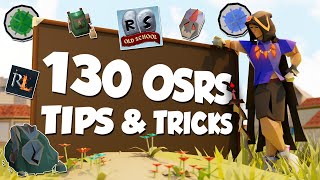 130 OSRS Tips amp Tricks 2024 [upl. by Fidel]