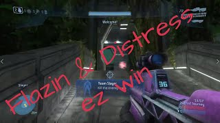 Flazin amp Distress get ABSOLUTELY DESTROYED in Halo 3 50 high dubs MUST WATCH Toonice raging included [upl. by Mose]