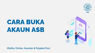 Cara Buka Akaun ASB Daftar Online Kaunter dan Pejabat Pos [upl. by La]