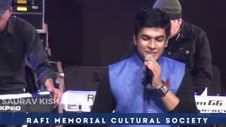 Tu Kahan Ye Bata Maane Na Mera Dil Diwana  Mr Saurav Kishan  Rafi Nite at Tagore Theartre [upl. by Carew]