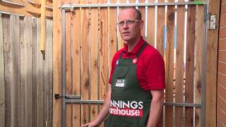 How To Install A Gate Latch  DIY At Bunnings [upl. by Neiman43]