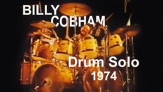 BILLY COBHAM Rainbow Theatre DRUM SOLO 1974 [upl. by Morehouse2]