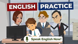 Conversation English Practice to Improve Your Listening and Speaking Skills [upl. by Yvehc]