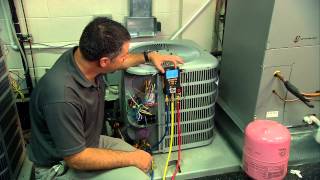 Using a testo 550 Digital Manifold to Charge an AC System [upl. by Barlow]