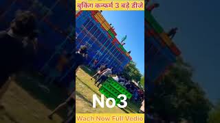 2025 Haridwar Kawar Yatra Me LagneWale 3 Bade DjBig Update [upl. by Orlene]