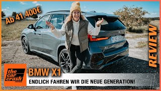 BMW X1 im Test 2022 Endlich fahren wir die neue Generation Fahrbericht  Review  xDrive 23i [upl. by Ribal74]