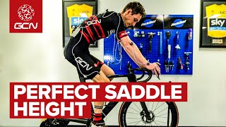 Finding The Perfect Saddle Height For Cycling [upl. by Eserahc]