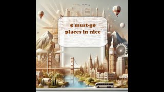 5 must go places in nice [upl. by Cohby]