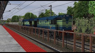 05272 Yesvantpur Muzaffarpur Ugadi Special Express TSDRV4 IR MSTS [upl. by Opal264]