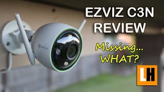 EZVIZ C3N Review  Unboxing Features Setup Settings Installation Video Quality [upl. by Eiduam757]