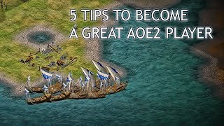 5 TIPS TO BECOME A BETTER AOE 2 PLAYER [upl. by Adihaj]