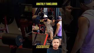 WAIT Anatoly Use Fake Weights in Gym Prank 😱Anatolyfitnessgymgymworkoutprank funny [upl. by Aihtnis702]