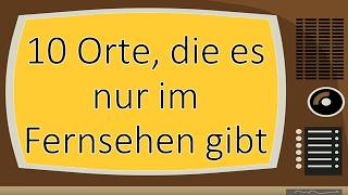 10 deutsche Orte die JEDER kennt die es aber eigentlich gar NICHT gibt [upl. by Yatnahs]