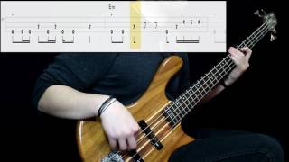 Martin ODonnell Halo Soundtrack  Under Cover Of Night Bass Cover Play Along Tabs In Video [upl. by Eirbua]