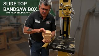 How to Make a Slide Top Bandasw Box [upl. by Frayne]