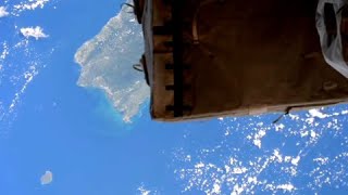 Captan deslumbrantes imágenes de Puerto Rico desde el espacio [upl. by Alled]