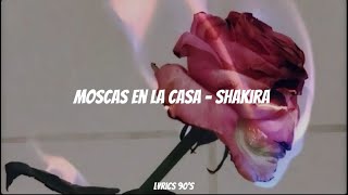 Moscas en la casa  SHAKIRA letralyrics [upl. by Korfonta]