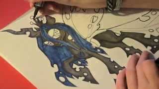 Speed drawing MLP  Queen Chrysalis [upl. by Acirne]