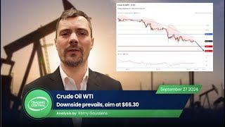 Stock market  WTI Crude Oil Analysis on 09272024  Downside prevails aim at [upl. by Sidonnie474]