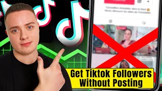 How To Get TikTok Followers Without Posting [upl. by Stodder]