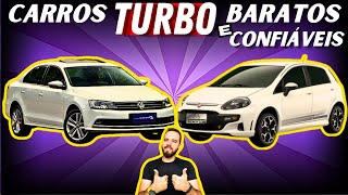 4 carros turbo BARATOS e FÁCEIS de MANTER [upl. by Agace]