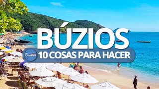 10 COSAS PARA HACER EN BÚZIOS los imperdibles QUE HACER EN BÚZIOS Brasil [upl. by Aicyle]