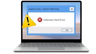 How To Fix Unknown Hard Error In Windows [upl. by Annanhoj]