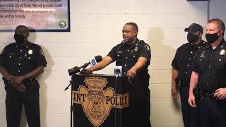 Flint police chief calls for community help combating crime after 9 homicides in one month [upl. by Eimmak]