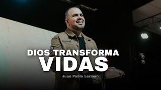 DIOS TRANSFORMA VIDAS  Juan Pablo Lerman lacentraloficialcol [upl. by Nolie]