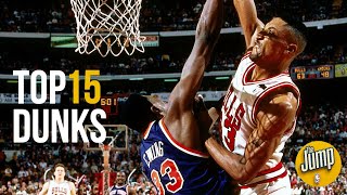 Top 15 Most Memorable NBA Dunks of AllTime  The Jump [upl. by Liagibba]