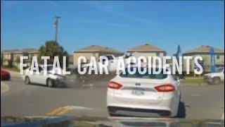 FATAL Car CRASHES ON DASHCAM [upl. by Adnarram]